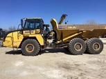 Front of used Komatsu Dump Truck,Used Dump Truck in yard,Side of used Komatsu